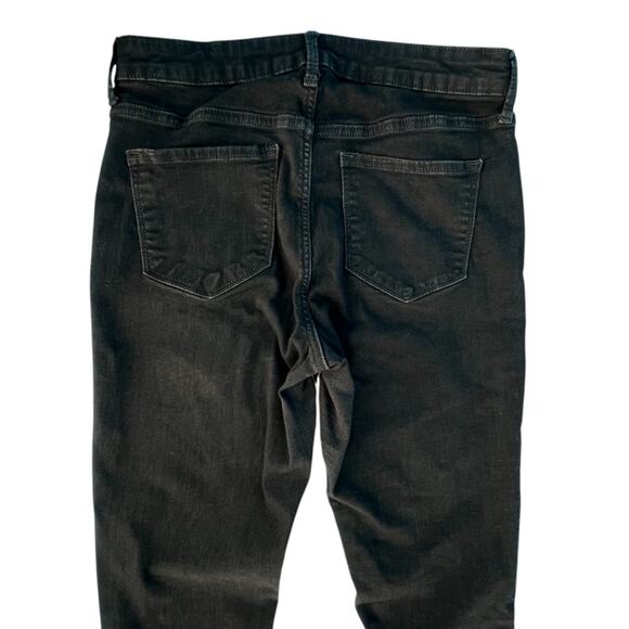 Old Navy RockStar Mid Rise Skinny Jeans Black Size 10 Long - Picture 7 of 13